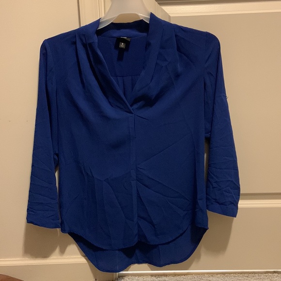 Royal Blue Women’s Blouse - Picture 4 of 4